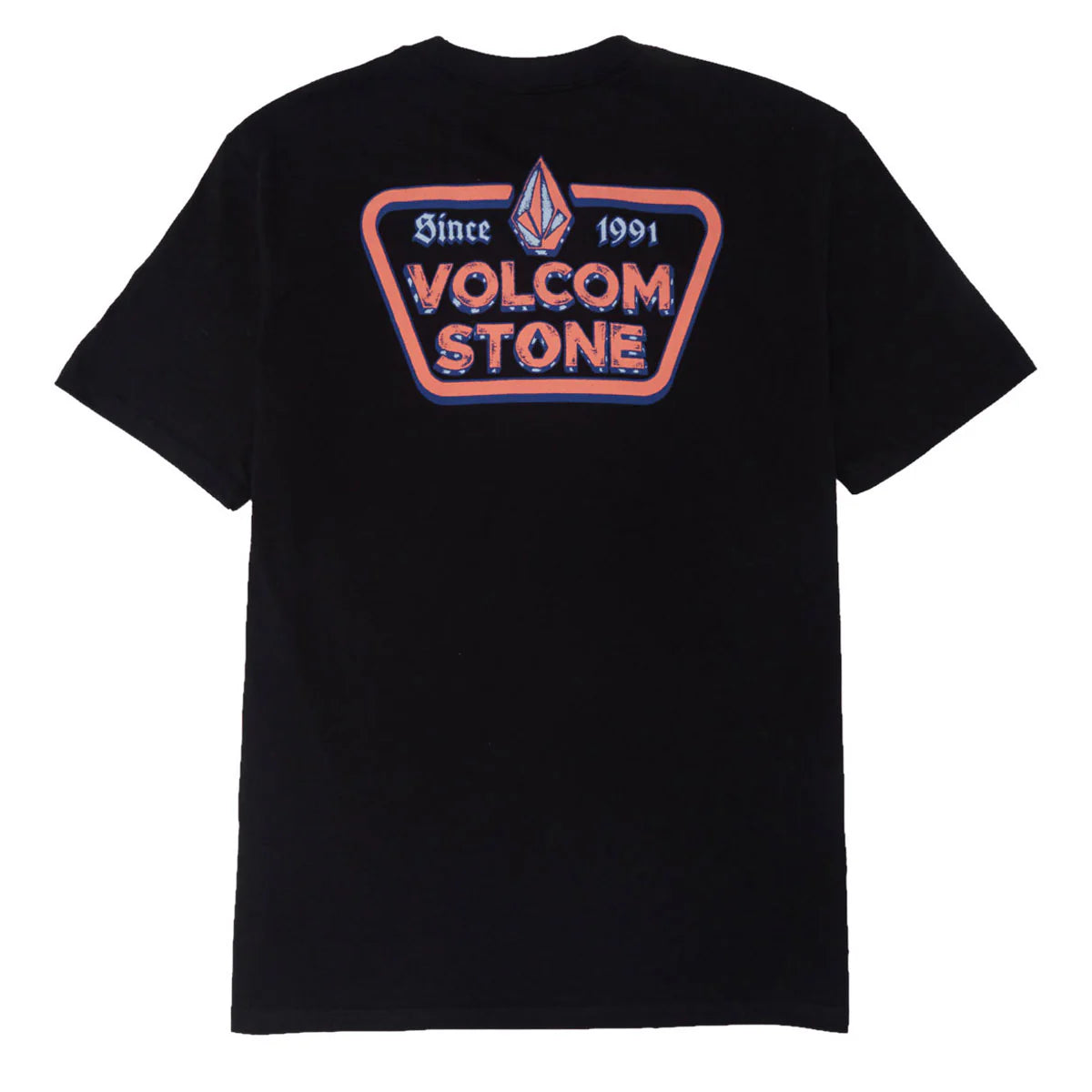 Volcom CounterTop SS Tee Shirt - Black Mens T Shirt