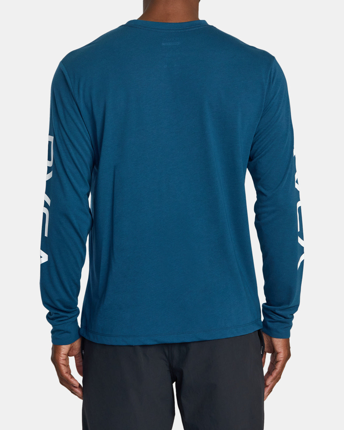 RVCA 2X Men's Dri Release Long Sleeve Tee - Marine Mens Longsleeve Tee