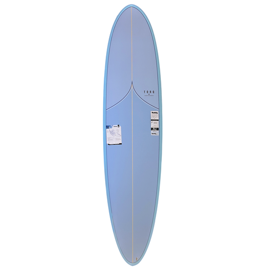 Torq 7'6" MOD Funboard TET Epoxy Surfboard - Vortex All Blue Surfboard