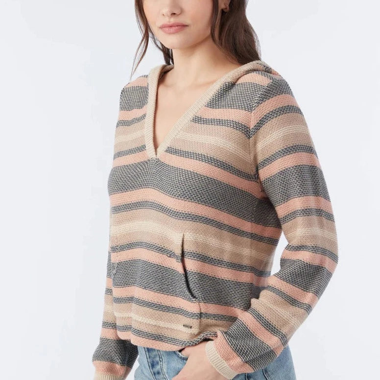 Oneill Catamaran Hooded Sweater - Cement womens sweater