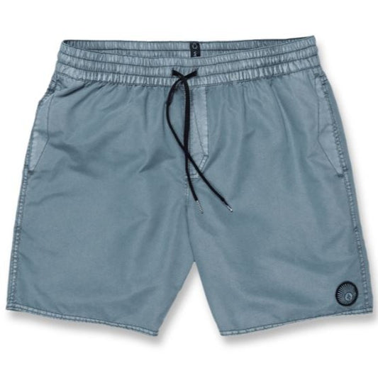 Volcom Center Trunk 17" Elastic - Abyss ABY Mens Boardshorts