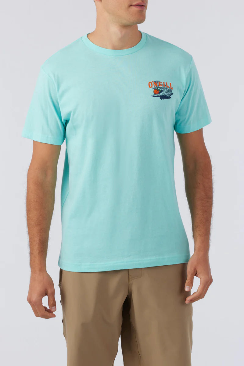O'Neill Citrus State Florida Men's Tee - Turq Mens T Shirt