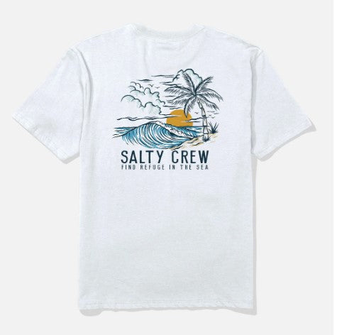 Salty Crew Ink Day Off Classic S/S Tee -  White