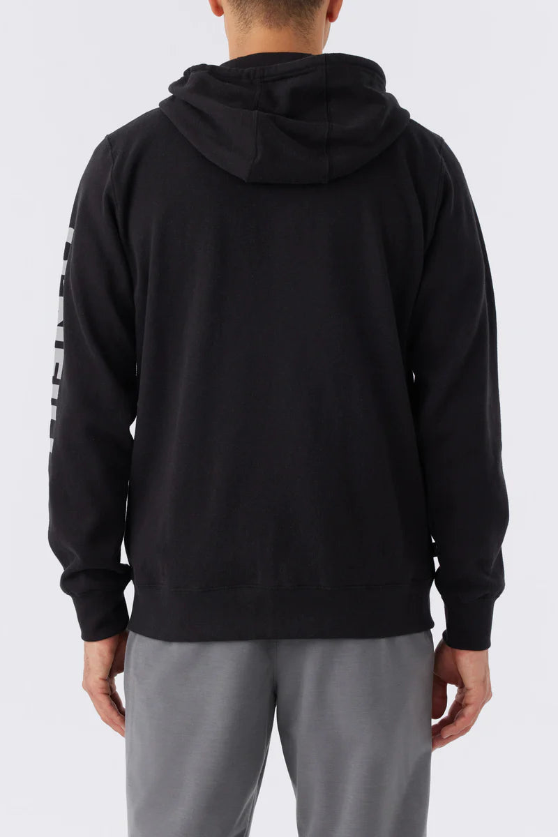 Oneill Fifty Two Zip Hoodie - Black mens hoodie