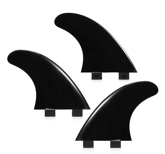 Surf World General Fins - Black FCS original 2 tab system Fins