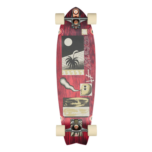 Globe Chromatic 33" Surf Skate Skateboard - SS Last In Longboard Skateboard