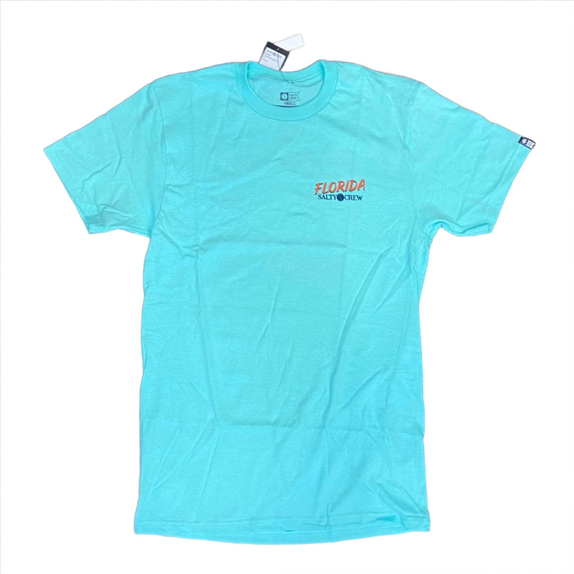 Salty Crew Florida Peli Men's S/S Premium Tee- Seafoam Mens T Shirt