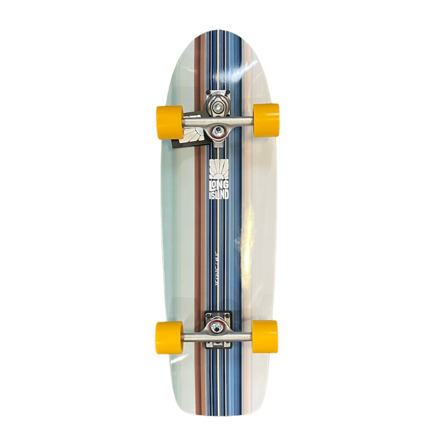 Long Island Surf Shelter 34″ Longboard Surfskate Skateboard Complete Skateboards