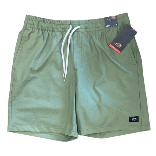 Vans Range Relaxed Sport Shorts 18" - Olivine Green Mens Shorts