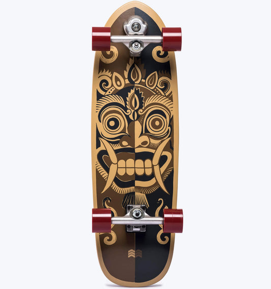YOW Lakey Peak 32" Surfskate Skateboard - tiki Skateboard