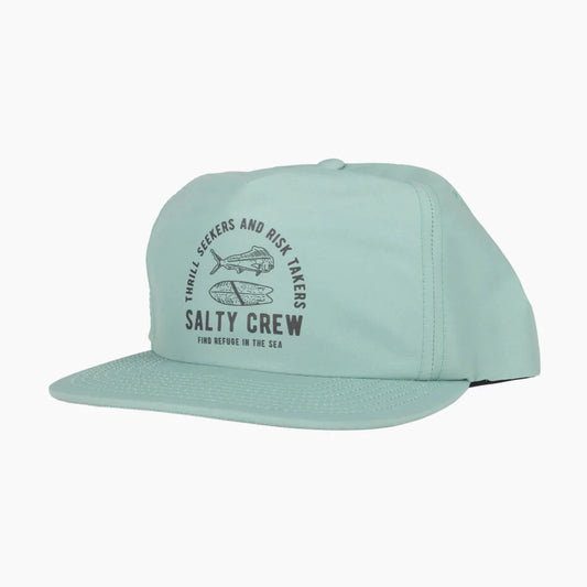 Salty Crew Lateral Lines Hat - Green Mens Hat