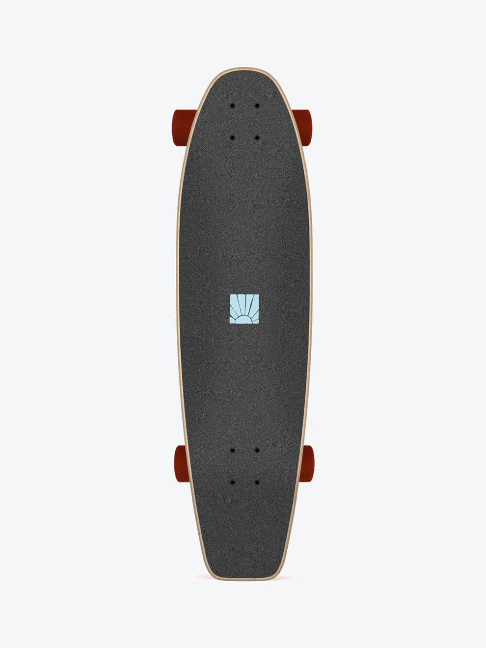 Long Island Essential Kick Tail 35" x 9"Skateboard Complete Skateboards