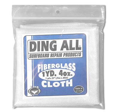 Ding All Fiberglass Cloth 1 yard x 27" 4oz Ding Repair