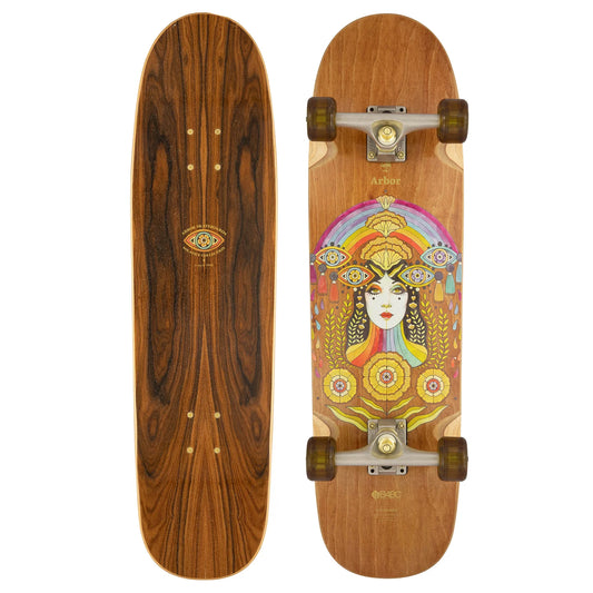 Arbor Cucharon Solstice B4BC 32.75" Skateboard - Wood Longboard Skateboard