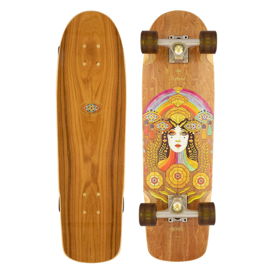 Arbor Pinner Solstice 28.75" Skateboard - Wood Longboard Skateboard