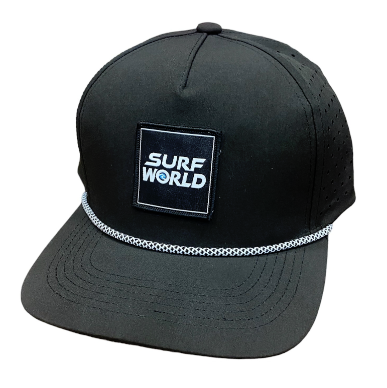 ヘンタイワークス 絶好調 5Panel Surf Cap マーブル　チャコール Surf Hat | Indo 5 Panel Surf Cap | Ocean and Earth