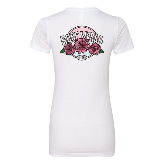 Surf World Billa fun Women's Tee - White Womens T Shirt