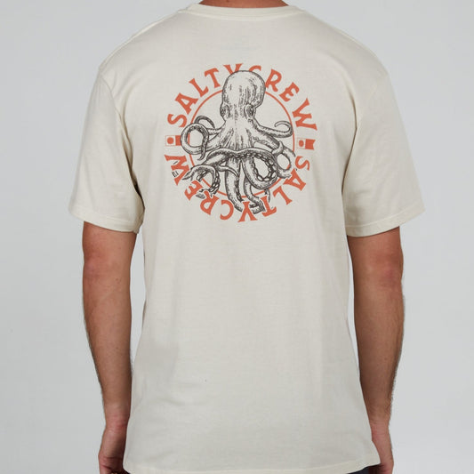 Salty Crew Tentacles Men's S/S Premium Tee- Bone Mens T Shirt