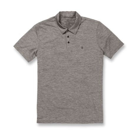 Volcom Hazard Pro Polo - Moonbeam Grey Heather Mens Shirt