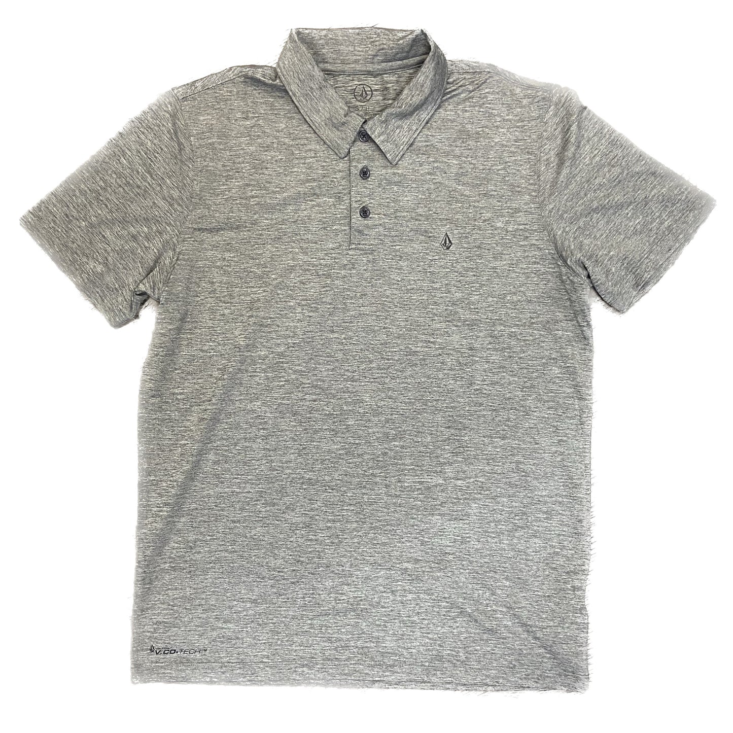 Volcom Hazard Pro Polo - Moonbeam Grey Heather Mens Shirt