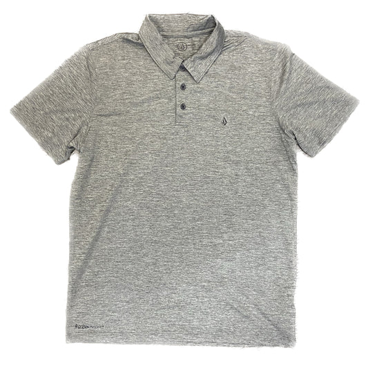 Volcom Hazard Pro Polo - Moonbeam Grey Heather Mens Shirt