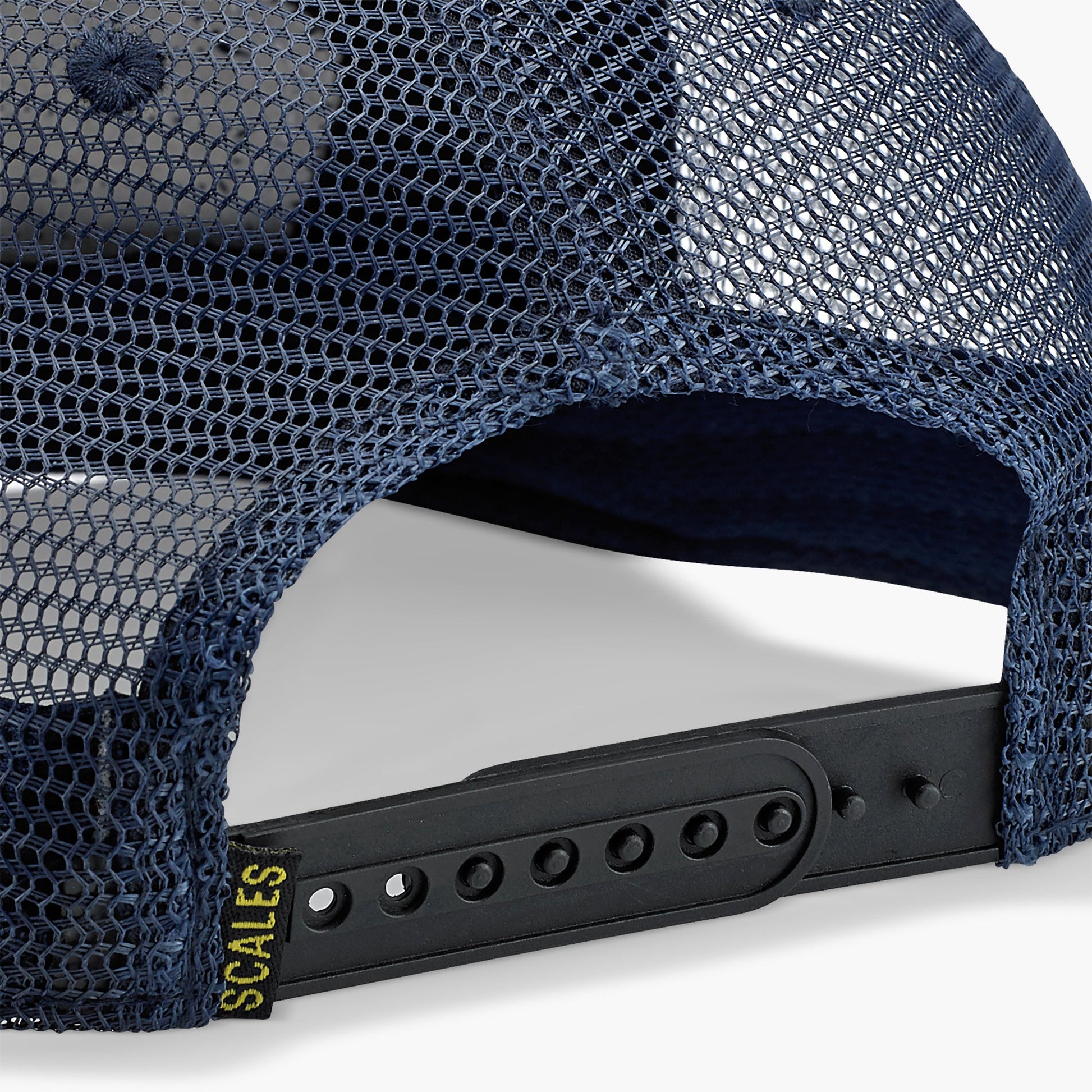 SCALES Fish the Rip Trucker Hat - Navy Mens Hat