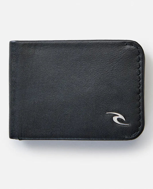 Ripcurl Corpo RFID Slim Wallet Leather - Black wallet