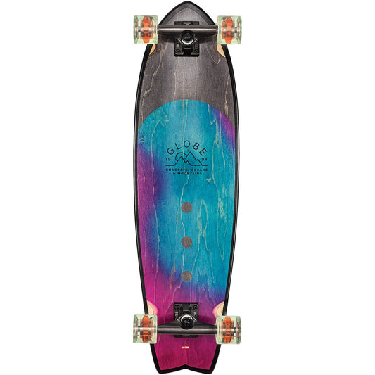 Globe Chromatic 33" Longboard Skateboard - Washed Aqua Longboard Skateboard