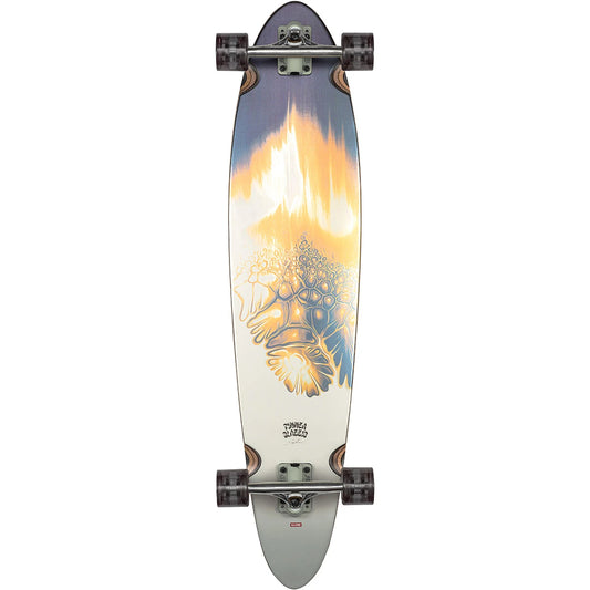 Globe Pinner Classic Complete Longboard Skateboard - Gold Vein Longboard Skateboard