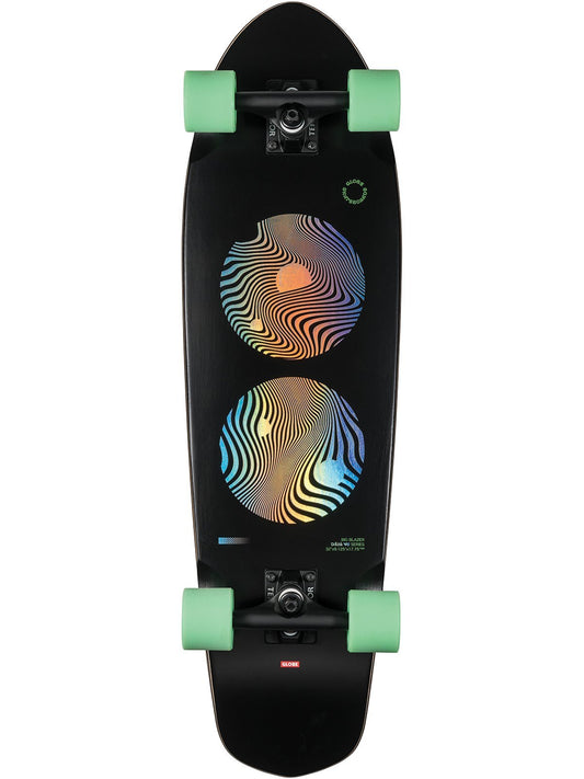 Globe Big Blazer Complete 32" Skateboard - Black Green Complete Skateboard
