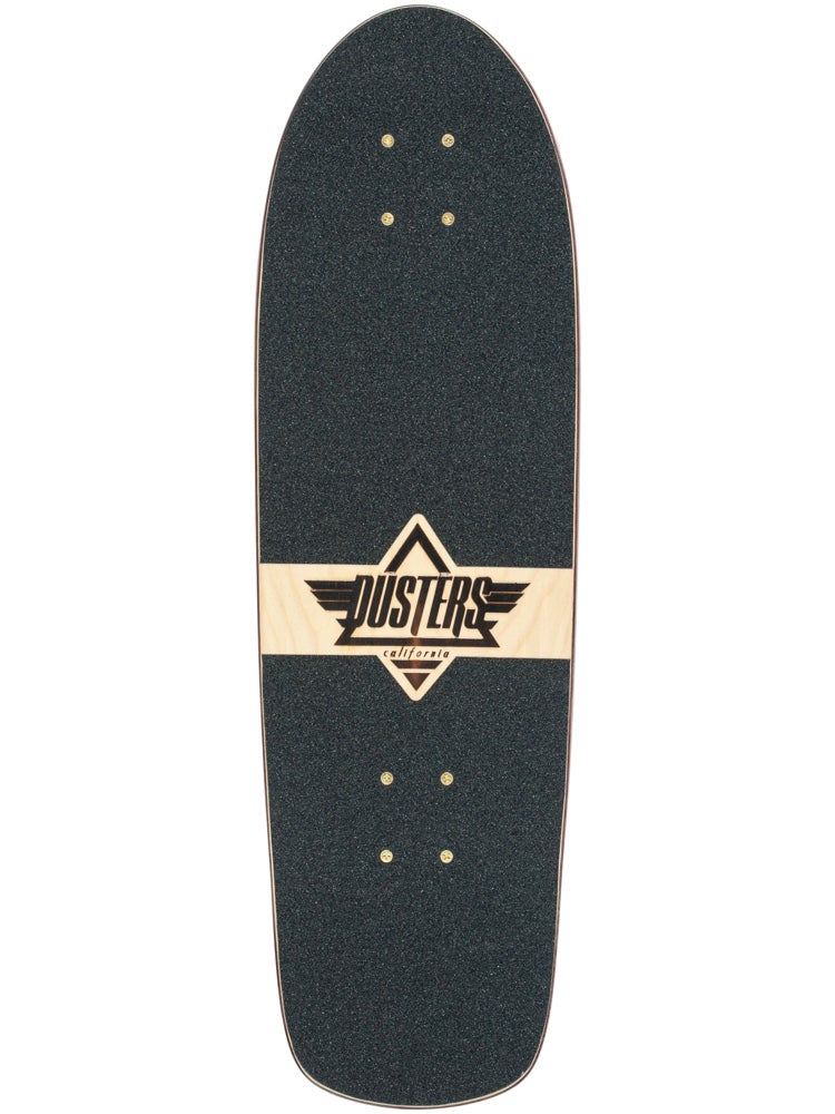 Duster Culture Cruiser 29.5" Complete Skateboard - White Red Longboard Complete