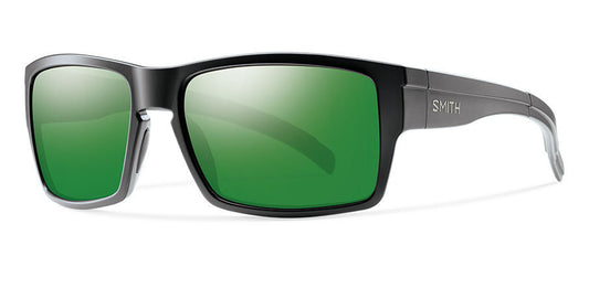 Smith Outlier XL Matte Black Polarized Green Mirror Lens Sunglasses OXPPGMMB Sunglasses