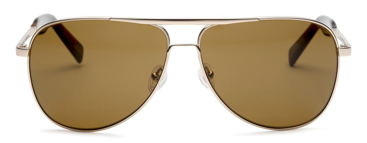 Otis Double Lucky White Gold Tropical brown Polarized Sunglasses 851501P Sunglasses
