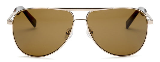 Otis Double Lucky White Gold Tropical brown Polarized Sunglasses 851501P Sunglasses