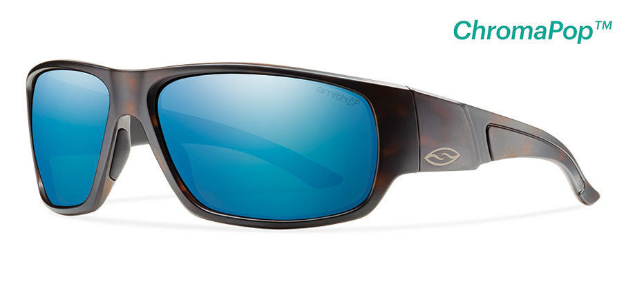 Smith Discord Matte Tort ChomaPop Polarized Blue Mirror Sunglasses DDRPUGMMT Sunglasses