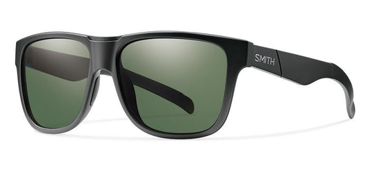Smith Lowdown XL Matte Black Polarized Gray Green Sunglasses LXPPGNMB Sunglasses