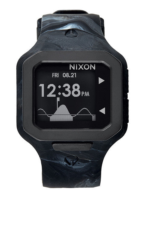 Nixon Supertide Marbled Black Smoke Watch Super Tide A3161611 Watch