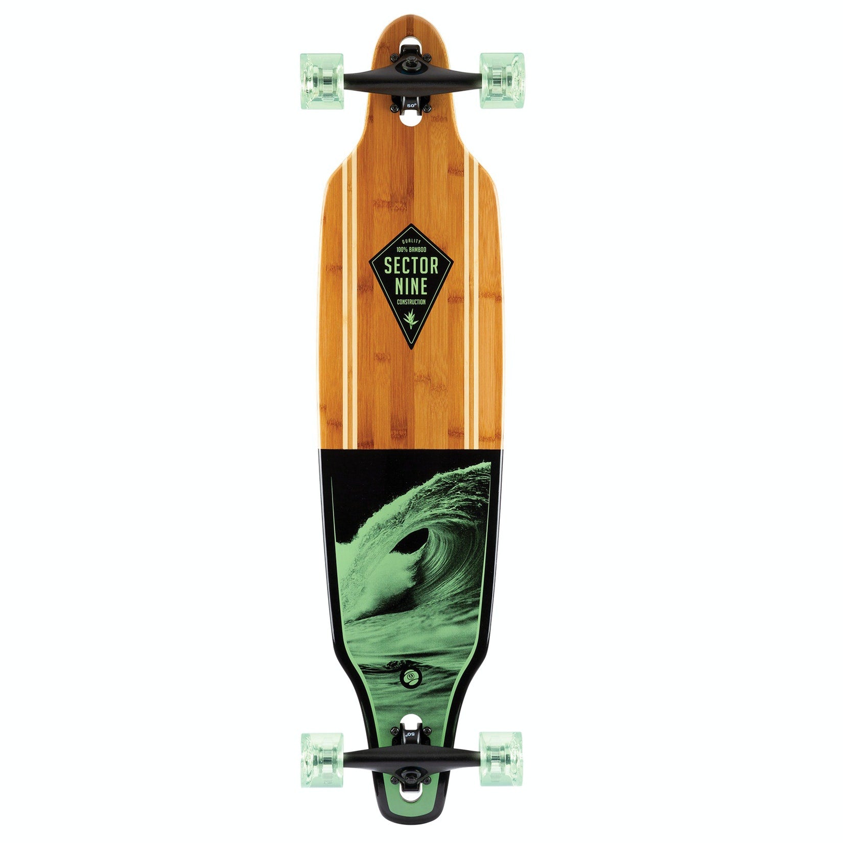 Sector 9 bico lookout bamboo Skateboard 41.125" Longboard Skateboard