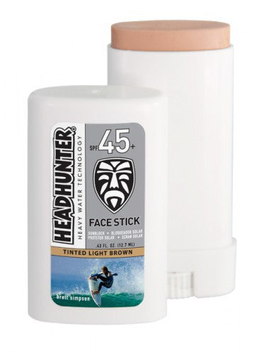 HFSBRL30MMD Headhunter Face Stick SPF45 Light Brown .43oz Sunscreen