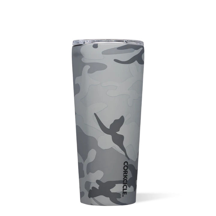 Corkcicle 24oz Grey Camo Tumbler Cup Drinkware