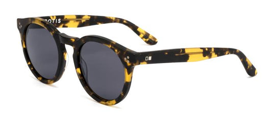 Otis High Noon Mineral Glass Sunglasses - Matte Dark Tortoise Grey Sunglasses