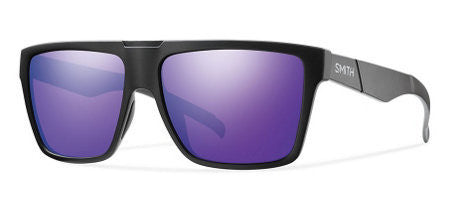 Smith Edgewood Matte Black Purple Sol-x Sunglasses EDPCPRMMB Sunglasses