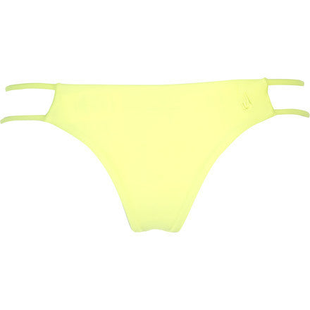 Volcom Simply Solid Tiny - Yellow Flash O2511500YEF womens swimwear