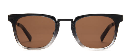 Otis The Talk Mineral Glass Sunglasses - Smoke Gradient Brown Polarized Sunglasses