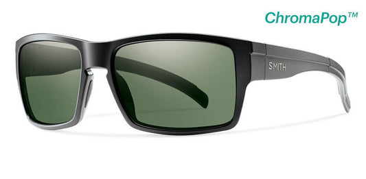 Smith Outlier XL Matte Black ChromaPop Polarized Sunglasses OXRPGNMB Sunglasses