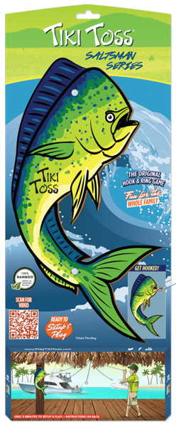 Tiki Toss Mahi Mahi Ring Toss Game tikitossmahi Gear