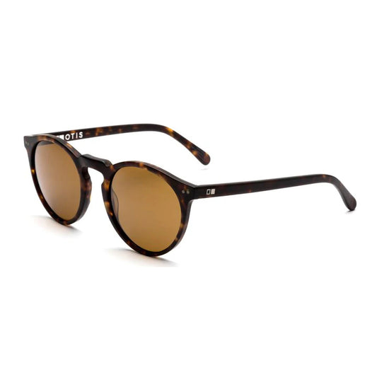 Otis Omar X Polarized Sunglasses - Matte Dark Tortoise Brown Lense Sunglasses