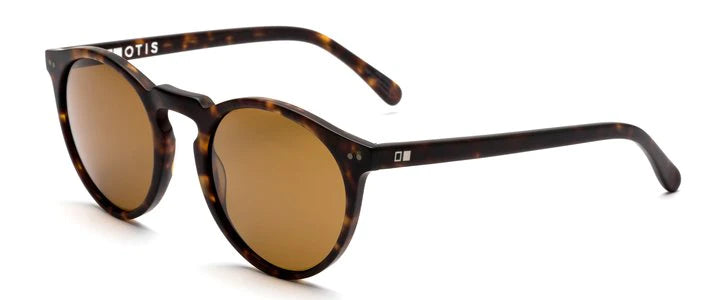 Otis Omar X Polarized Sunglasses - Matte Dark Tortoise Brown Lense Sunglasses