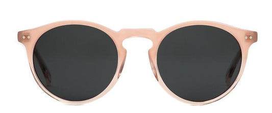 Otis Omar X Polarized Sunglasses - Crystal Peach Smoke Blue Polar Sunglasses