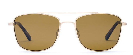 Otis Mineral Glass In The Fade Sunglasses Matte Gold Brown Polar Sunglasses